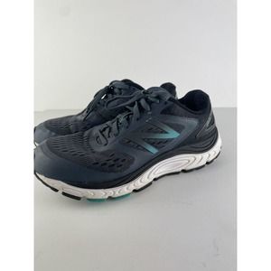 New Balance 840 V4 Womens Size 7 Blue Athletic Running Shoes **No Insoles**